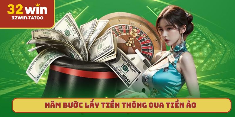 Năm bước lấy phần thưởng hiện vật thông qua tiền ảo