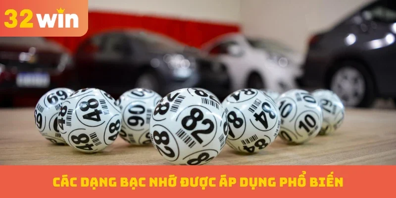 Các dạng bạc nhớ được áp dụng phổ biến và đem lại hiệu quả cao nhất